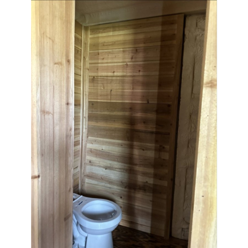 Second image of Linda casa contentor azul nova