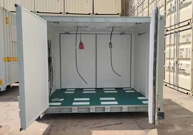 Second image of Contentor marítimo de 10 pés com porta dupla – novo
