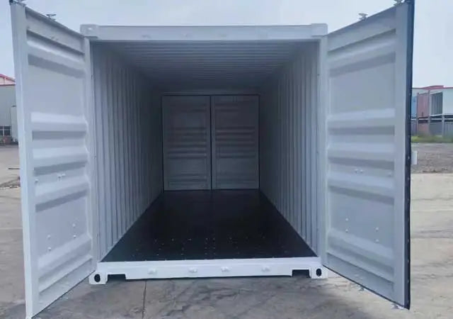 Second image of Contentor marítimo de 20 pés com porta dupla – novo