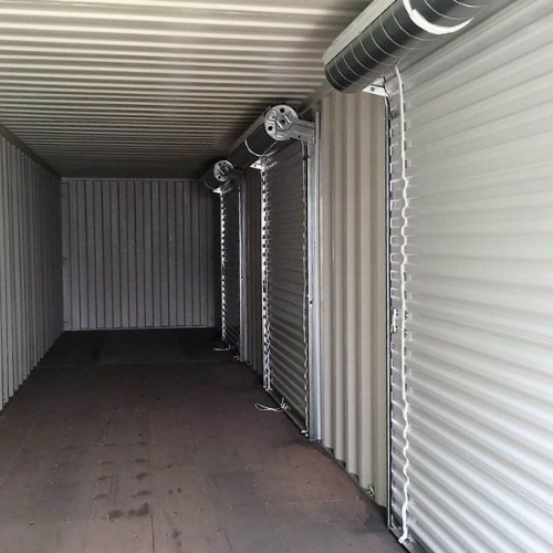 Second image of Contentor de 40 pés com 3 portas de enrolar