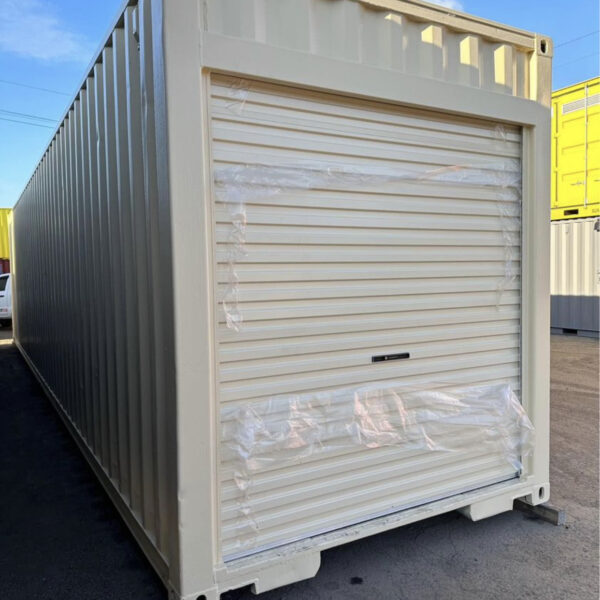 Contentor de 40′ x 8′ pés com rodas
