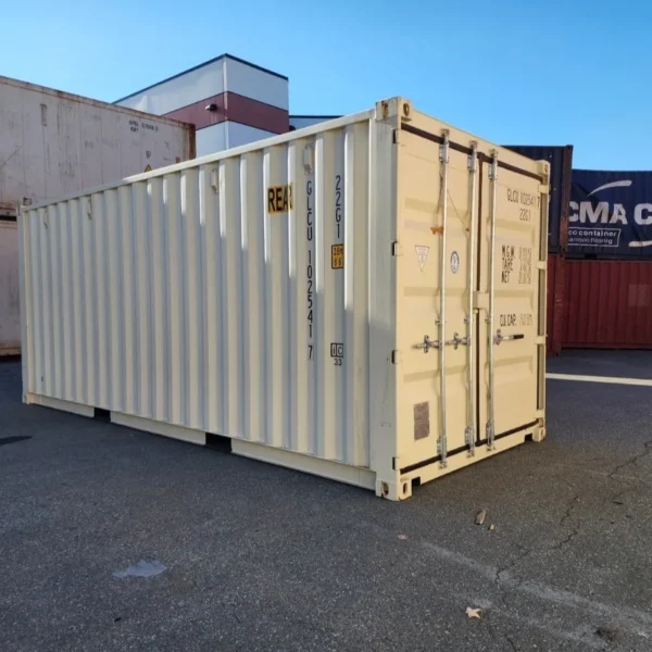 Second image of Contentor novo/de viagem única de 6 metros com porta dupla