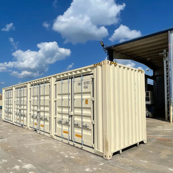 Contentor HC de 40 pés com abertura lateral – novo