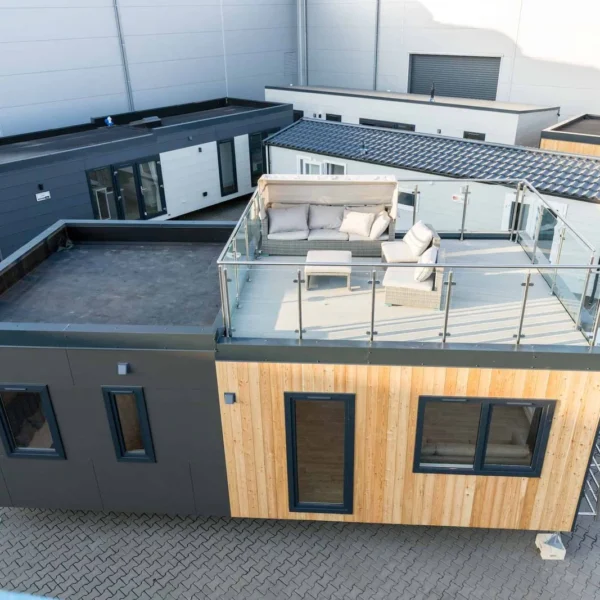 Second image of Casa móvel Malta Haus com 2 quartos e terraço no último piso.