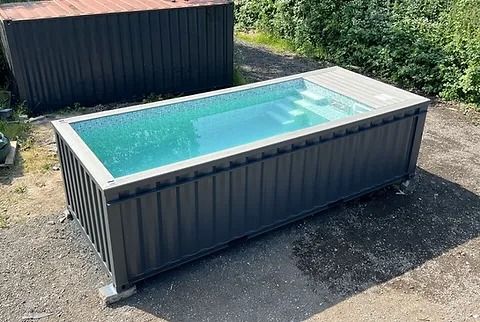 Second image of Piscina em contentor de 20 pés com Jato de natação