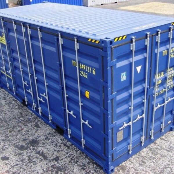 Second image of CONTENTOR DE TRANSPORTE DE 20 PÉS COM PORTA DUPLA