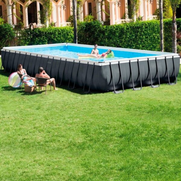 Second image of Piscina retangular de 10 metros Ultra XTR Frame com bomba de filtro.