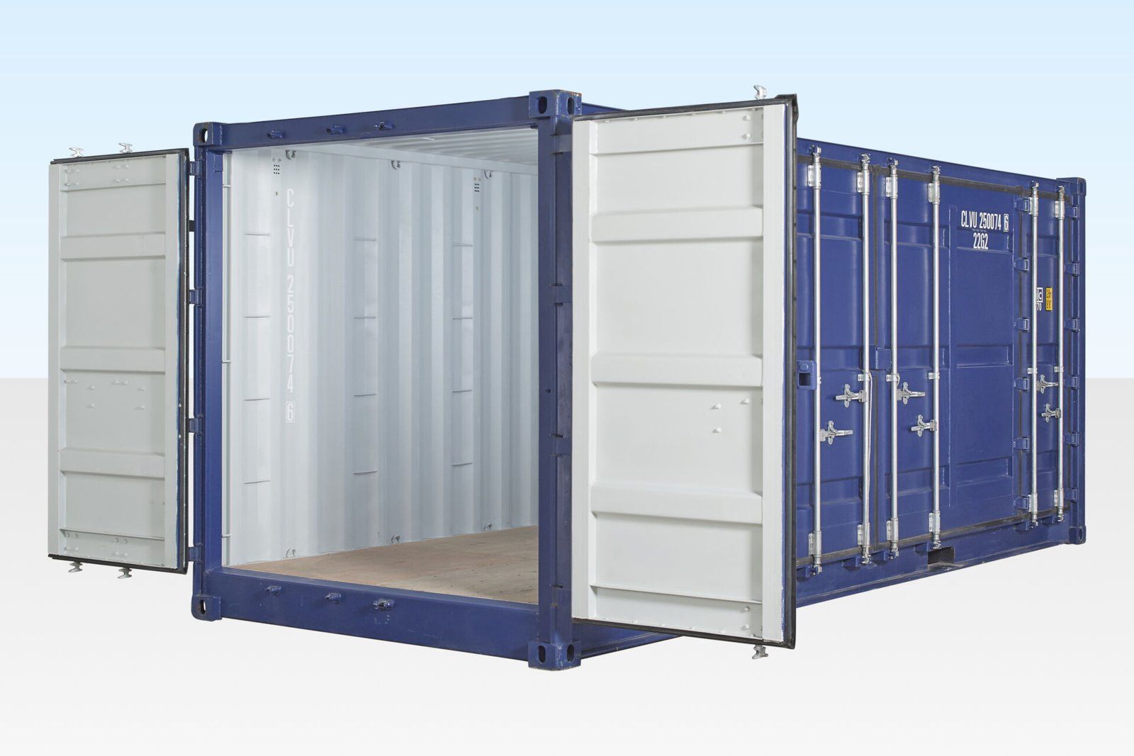 20-Fuß-Container mit offenem Seitenzugang