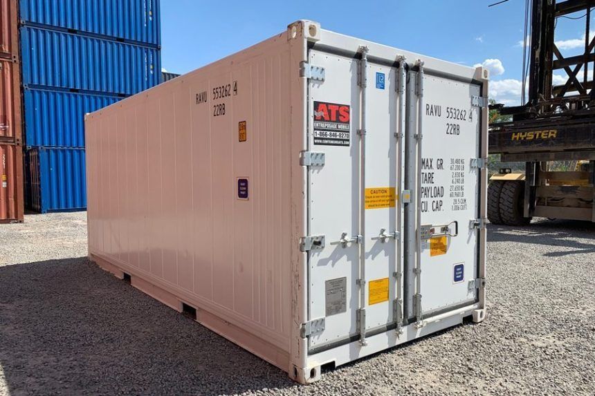 Neue 20-Fuß-Kühlcontainer