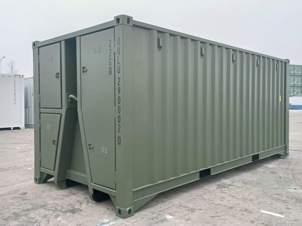 20-Fuß-Container mit vollständigem seitlichem Zugang – Bild 4