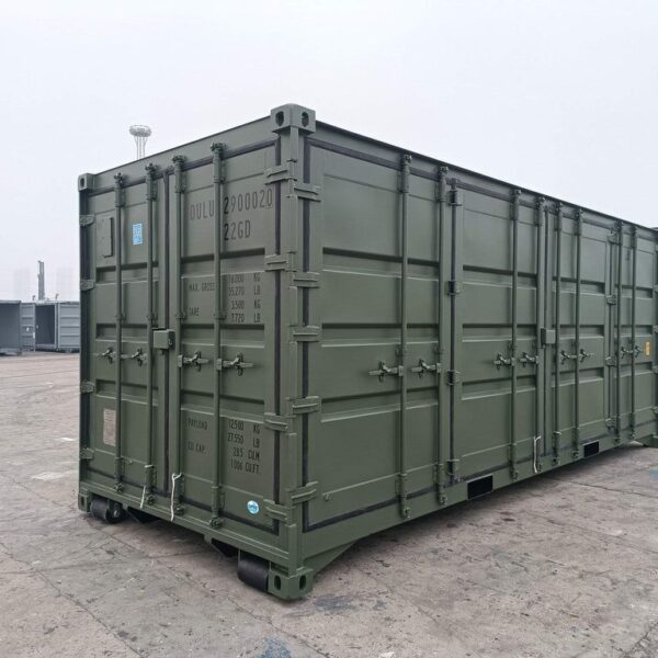 20-Fuß-Container mit vollständigem seitlichem Zugang