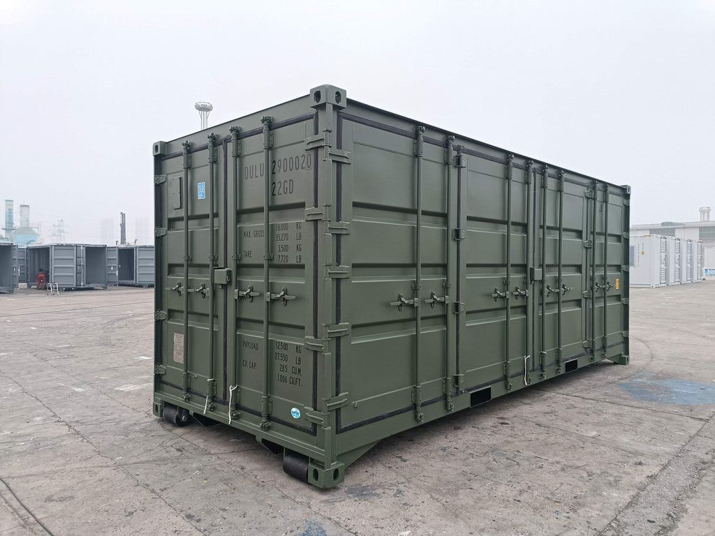 20-Fuß-Container mit vollständigem seitlichem Zugang