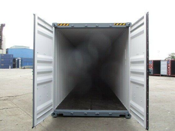 Standard-40-Fuß-Seecontainer RAL 7046 – Bild 5