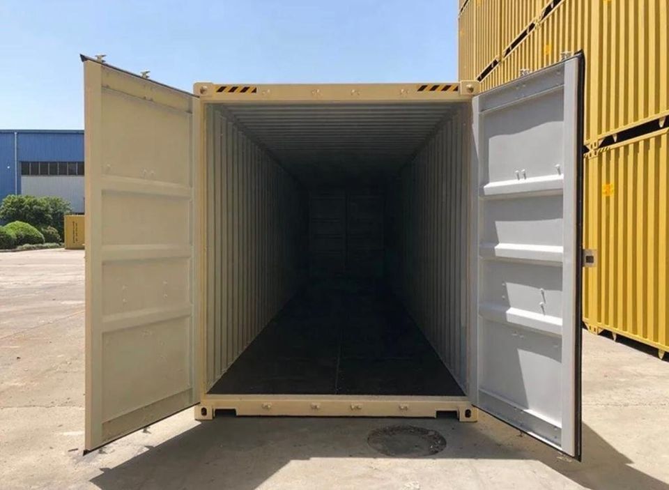 40-Fuß-Container beige (RAL 1015) – Bild 3