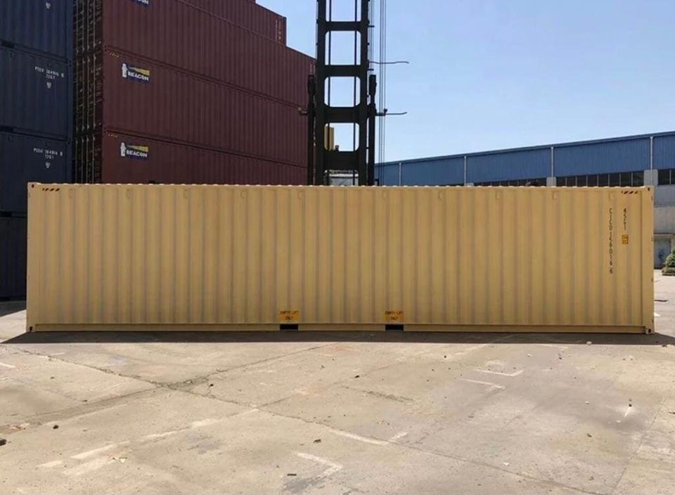 40-Fuß-Container beige (RAL 1015) – Bild 4