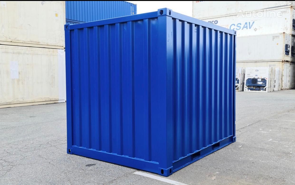 Neuer 10-Fuß-Container Industrieblau