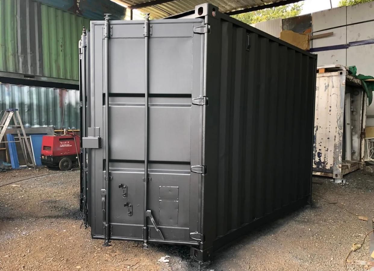 Neuer 10-Fuß-Container (schwarz) – Bild 5