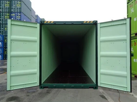 Neuer grüner 40-Fuß-HC-Seecontainer – Bild 3
