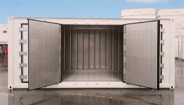 Gebrauchter, tragbarer Kühlcontainer mit seitlicher Öffnung (6 m / 20 Fuß) – Bild 3