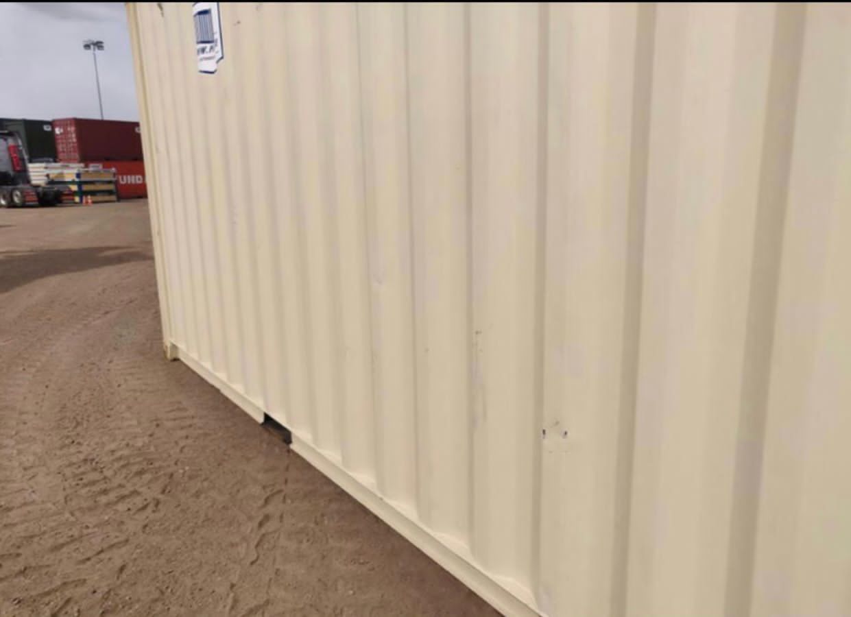Neuer 20-Fuß-Container in Hellelfenbein – Bild 5