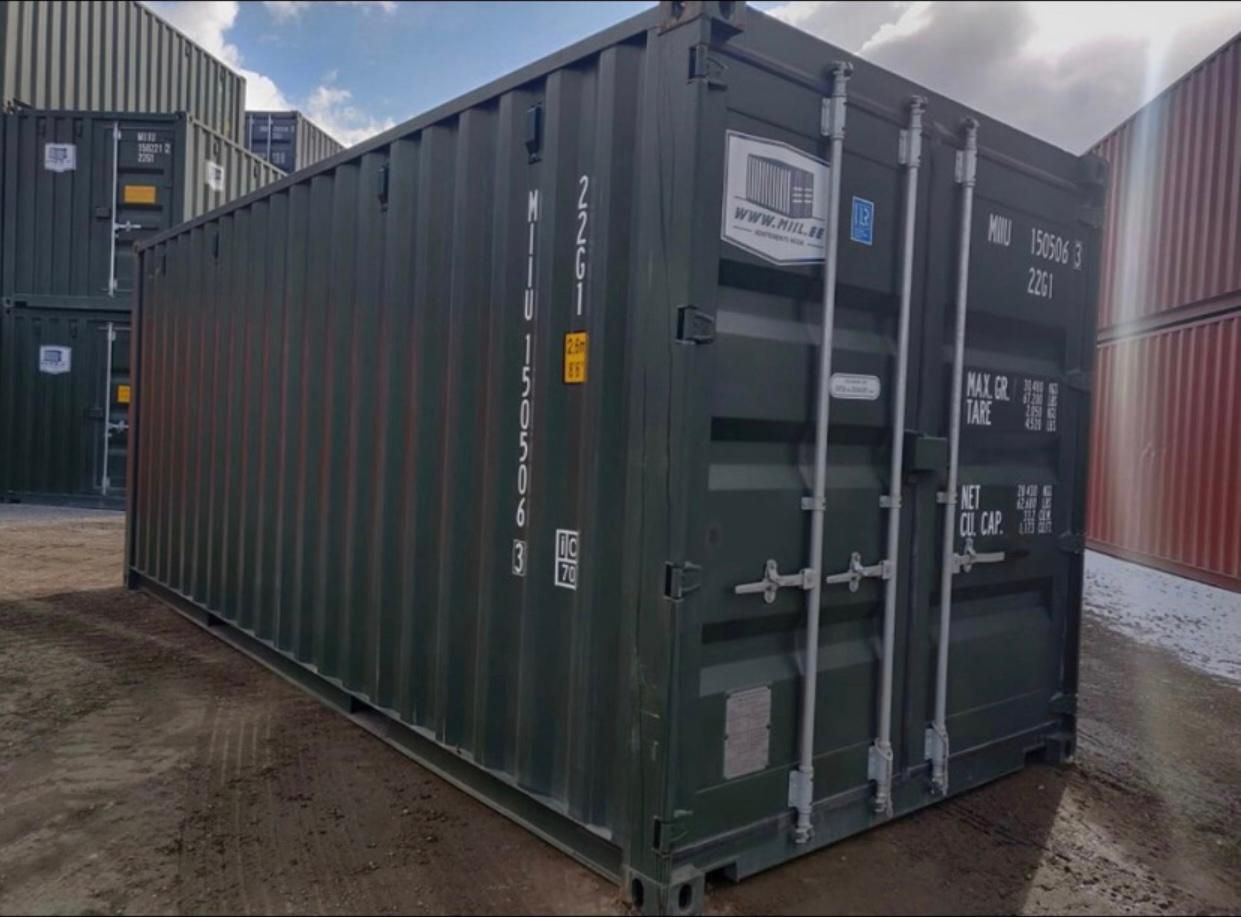 Neuer olivgrüner 20-Fuß-Container – Bild 4