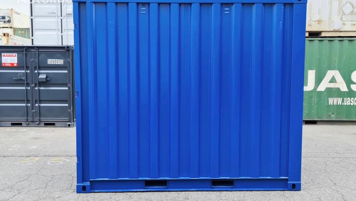 Neuer 10-Fuß-Container Industrieblau – Bild 3