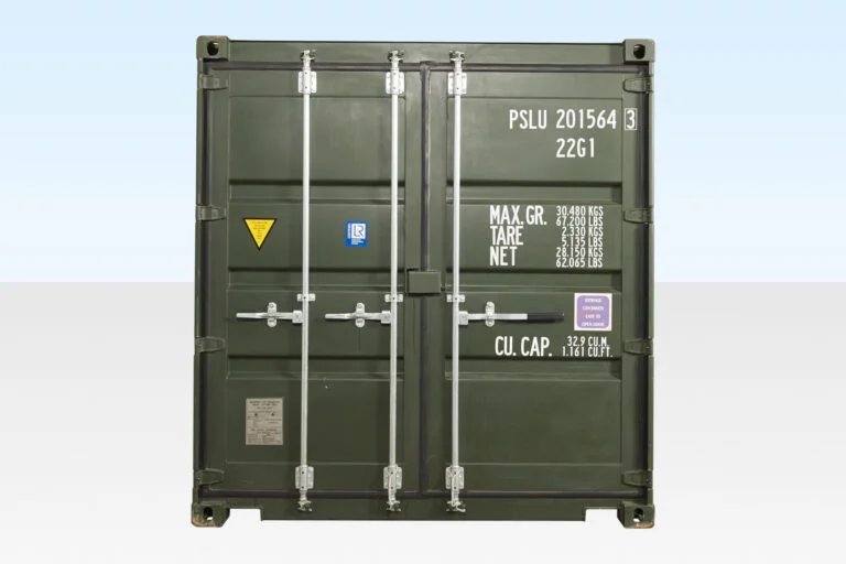 20 Fuß x 8 Fuß großer Tunnelcontainer (Doppeltür) für einfache Fahrt – Bild 3