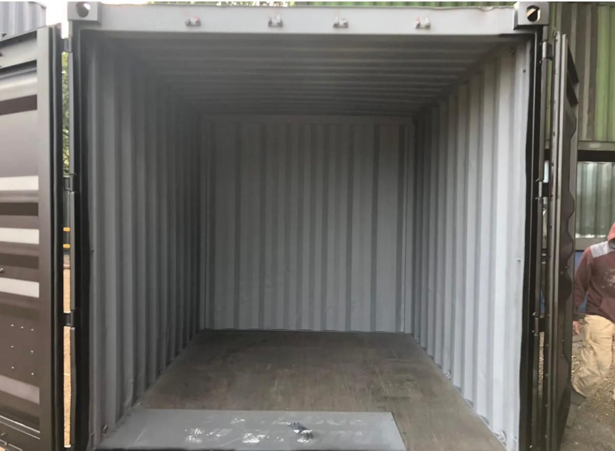 Neuer 10-Fuß-Container (schwarz) – Bild 2