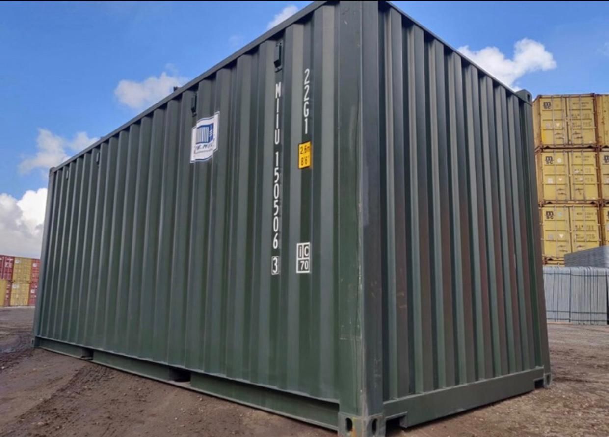 Neuer olivgrüner 20-Fuß-Container – Bild 6