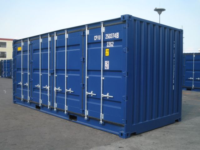 20-Fuß-Container mit offenen Seiten