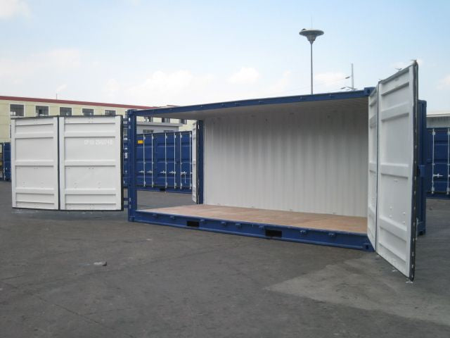 20-Fuß-Container mit offenen Seiten – Bild 3