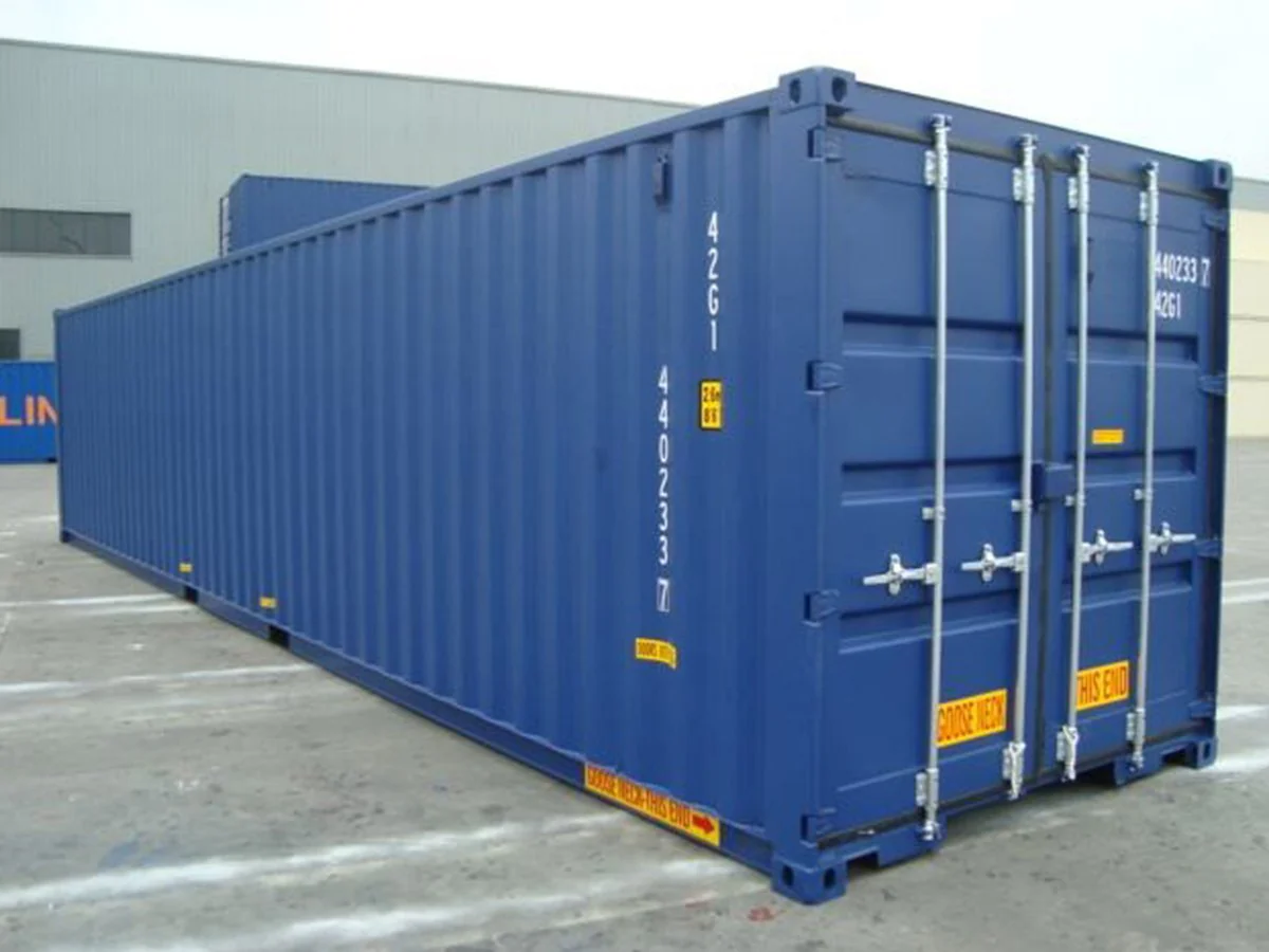 40-Fuß-Seecontainer mit Doppeltüren