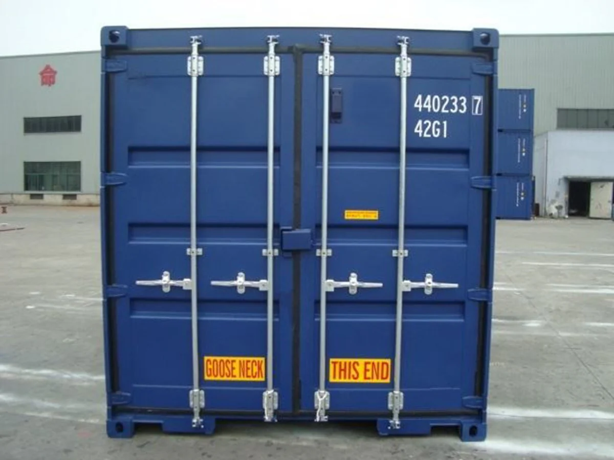 40-Fuß-Seecontainer mit Doppeltüren – Bild 2