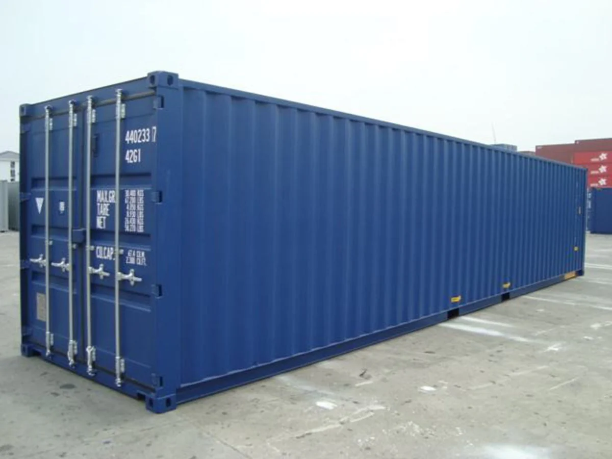 40-Fuß-Seecontainer mit Doppeltüren – Bild 3