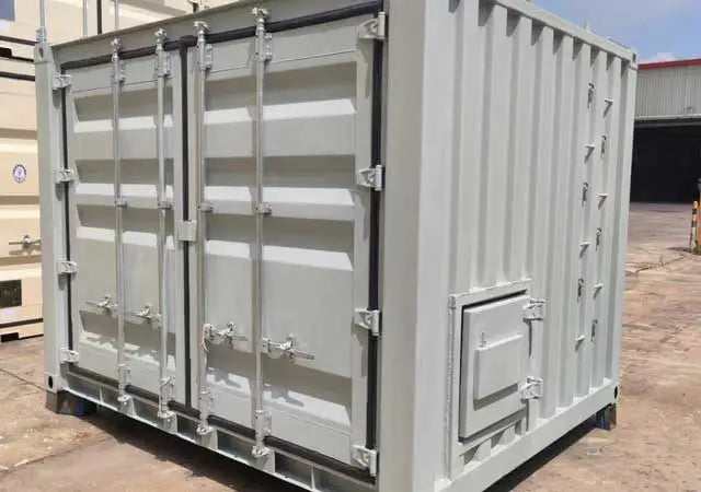 10-Fuß-Seecontainer mit Doppeltüren – neu – Bild 4