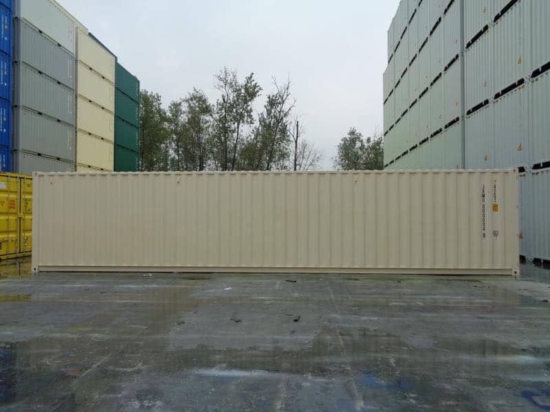 40-Fuß-Seecontainer, beige – neu – Bild 3