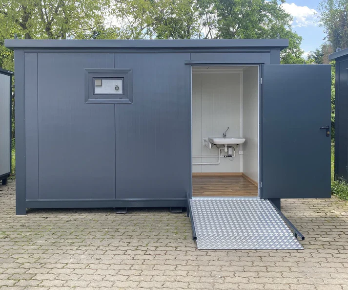 Sanitärabfallbehälter 4 x 2 m