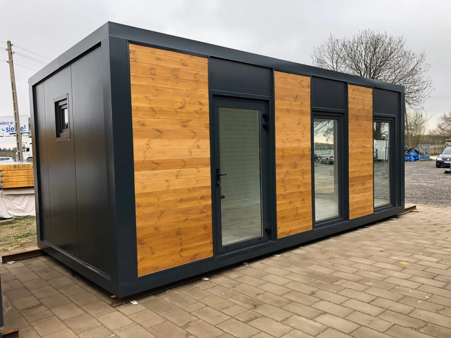 Hochwertig 8x3m Bürocontainer