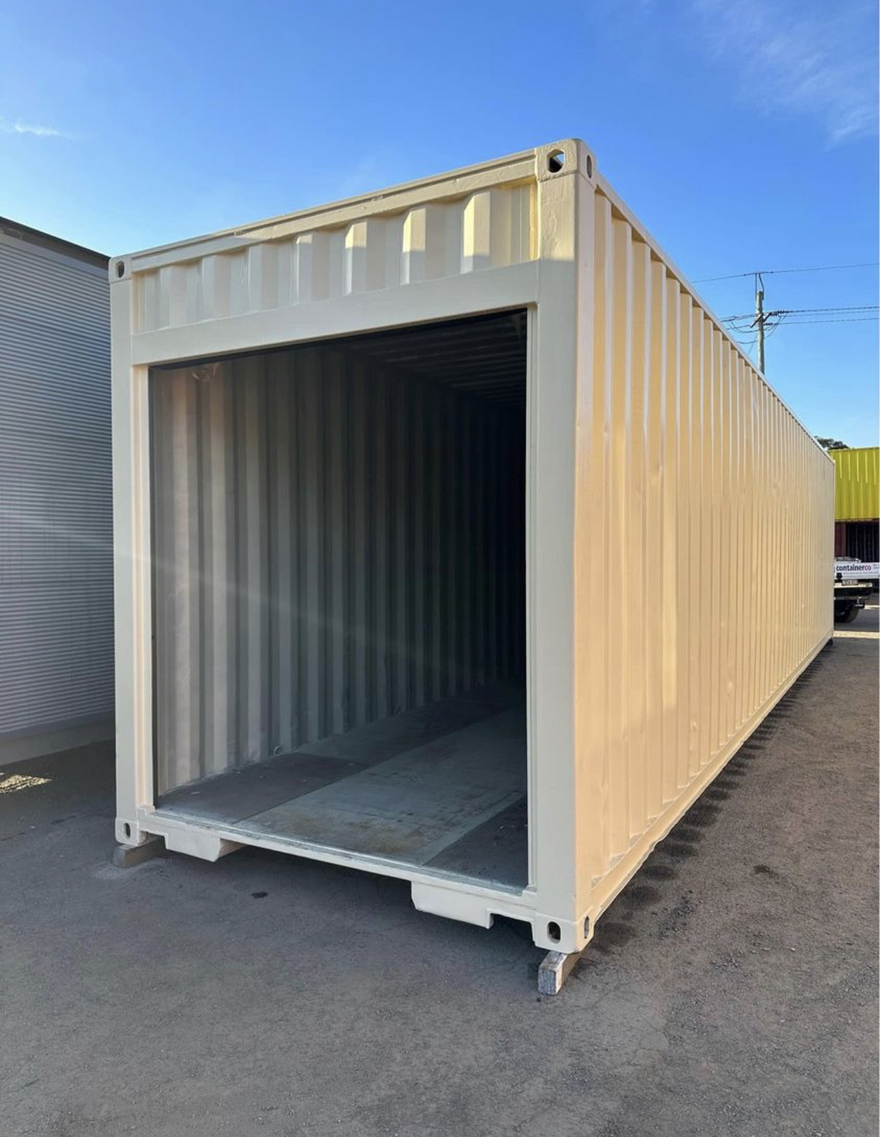 40-Fuß-Container mit Rädern – Bild 2