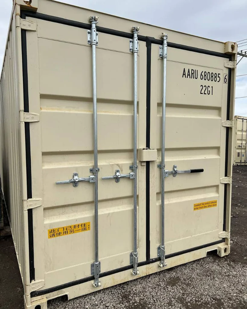 6-Meter-Trockencontainer mit Doppeltür