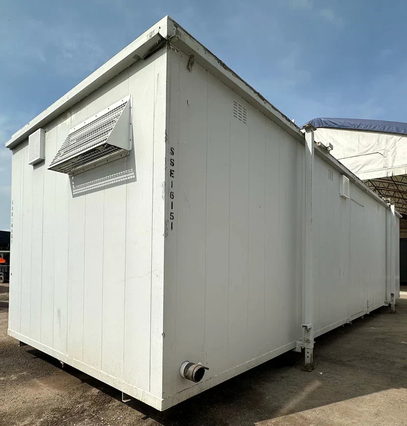 Großer Bürocontainer mit Sanitäranlagen 9,7 x 3 m . – Bild 11