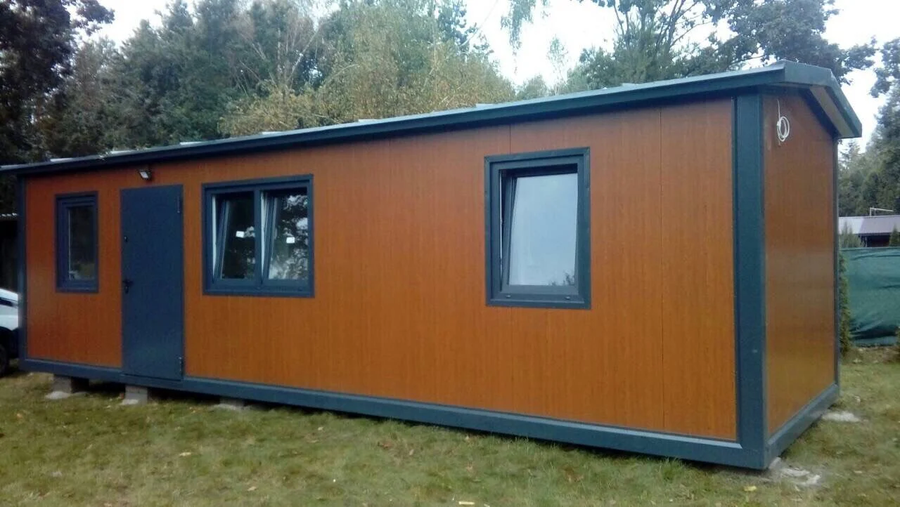 Ein 9 Meter langer, bewohnbarer Container mit zwei Schlafzimmern. – Bild 2