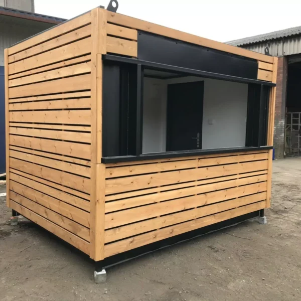Outlet-Seecontainer 10 Fuß x 8 Fuß, ausgekleidet für Lebensmittel/Getränke