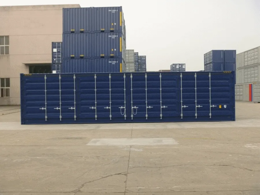 40-Fuß-High-Cube-Container (9′ 6″) mit durchgehender Seitenöffnung – Bild 3