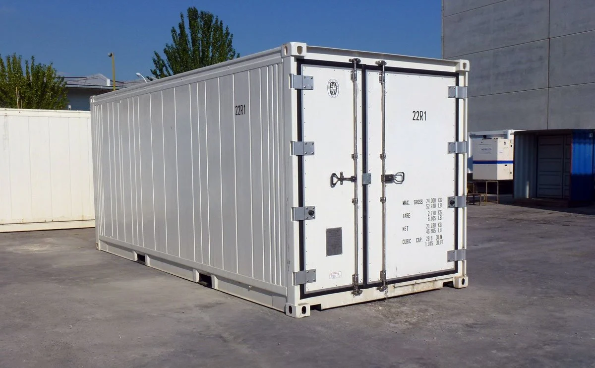 Gebrauchte, transportable Kühlcontainer (6 m) 20 Fuß