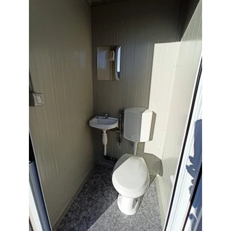 Neues Sanitärmodul S1 mit Toilette und Waschbecken. – Bild 5
