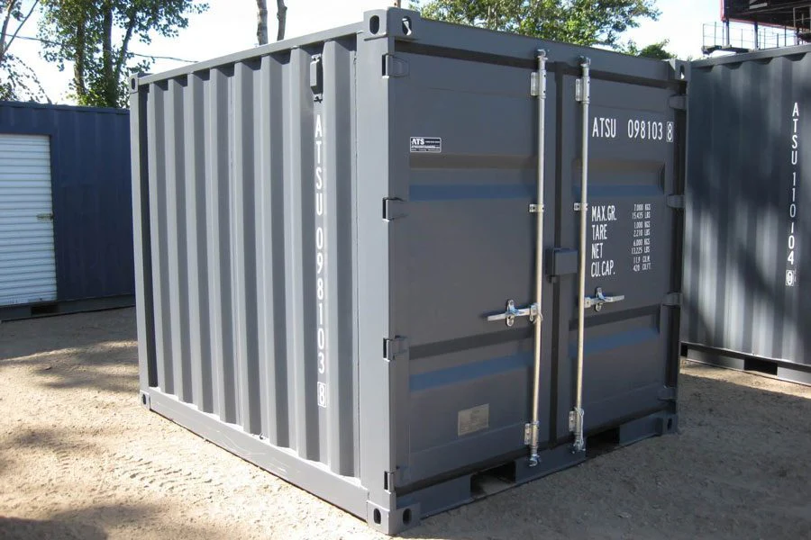 3 m x 2,4 m Container (neu) – Grau – Bild 3