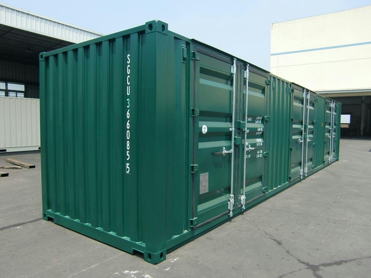 40-Fuß-Container mit offenen Seiten – Bild 3