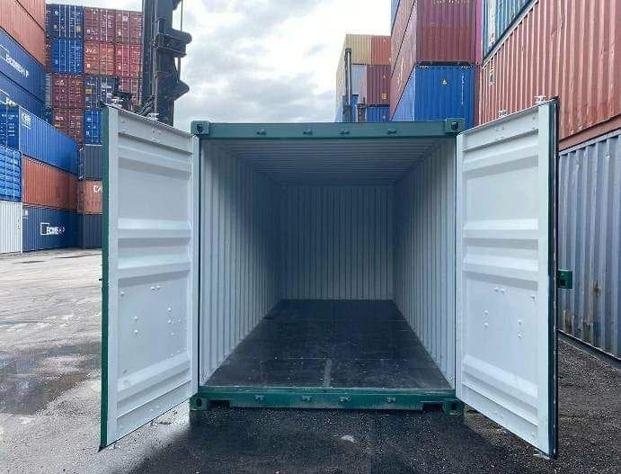 20-Fuß-Seecontainer, wind- und wasserbeständig. – Bild 2
