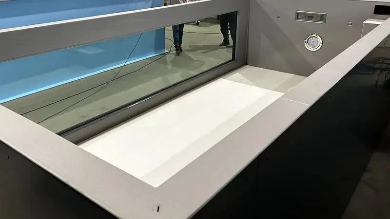6,5 m x 2,5 m großes Polypropylen-Schwimmbecken mit einem 4 m breiten Fenster – Bild 4